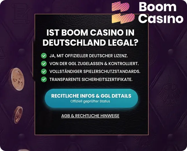 Play Boom Casino Legalität in Deutschland