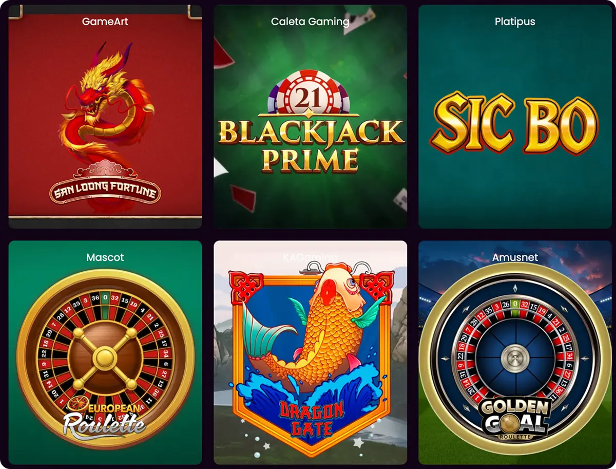 Boom Casino Poker und andere Casinospiele